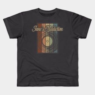 Jane's Addiction Vynil Silhouette Kids T-Shirt